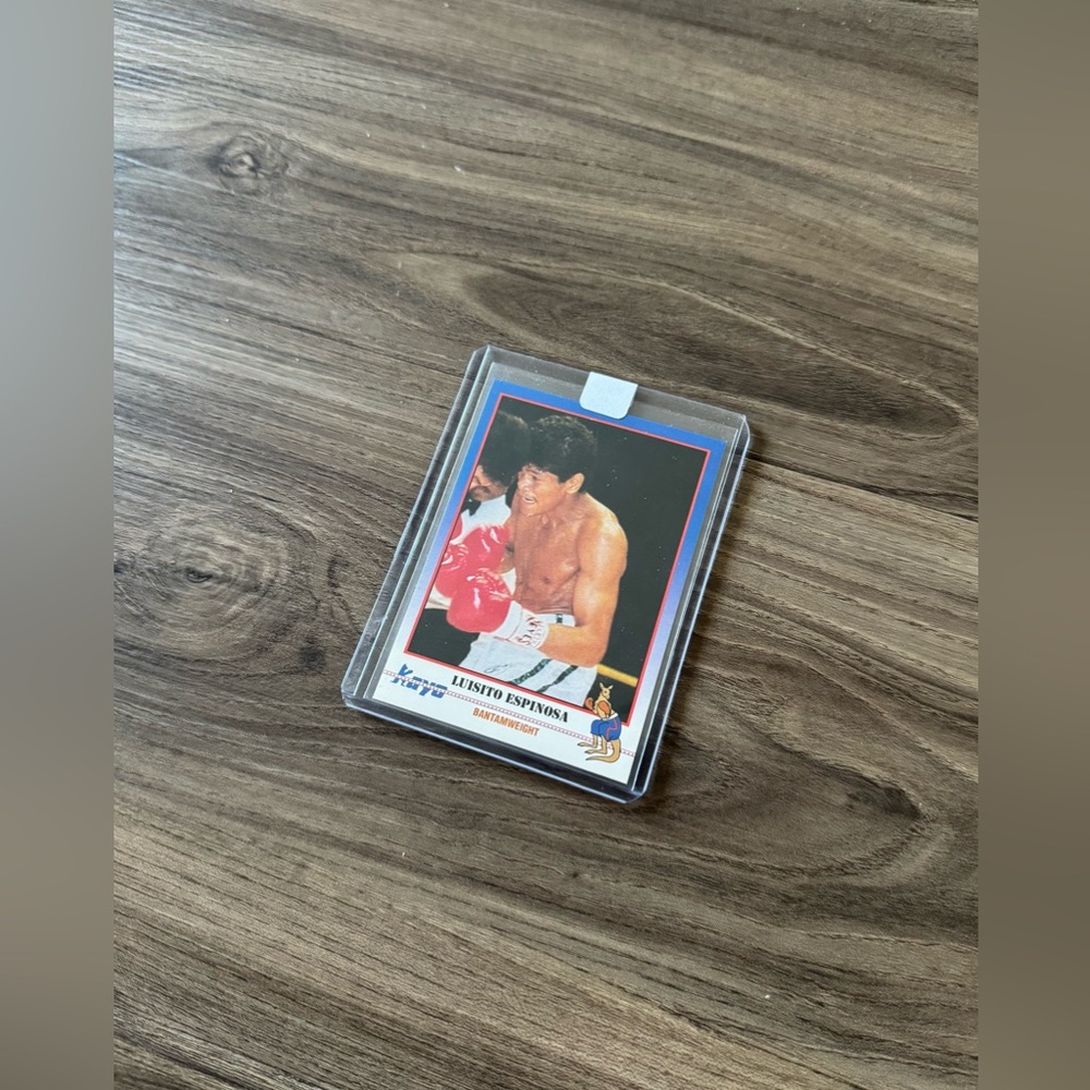 Vintage Philippine Boxer Card